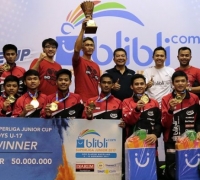 Blibli.com Superliga Junior 2017, Putra Djarum Rebut Piala Liem Swie King
